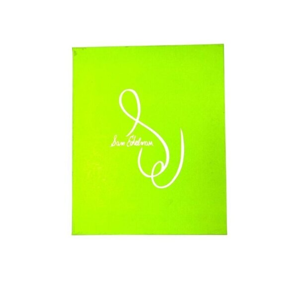 Sam Edelman Womens Brown Faux Suede Slip On Wooden Clog Heels Sz 8.5 New - Picture 8 of 9